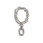 Rabanne Silver Metal Necklace